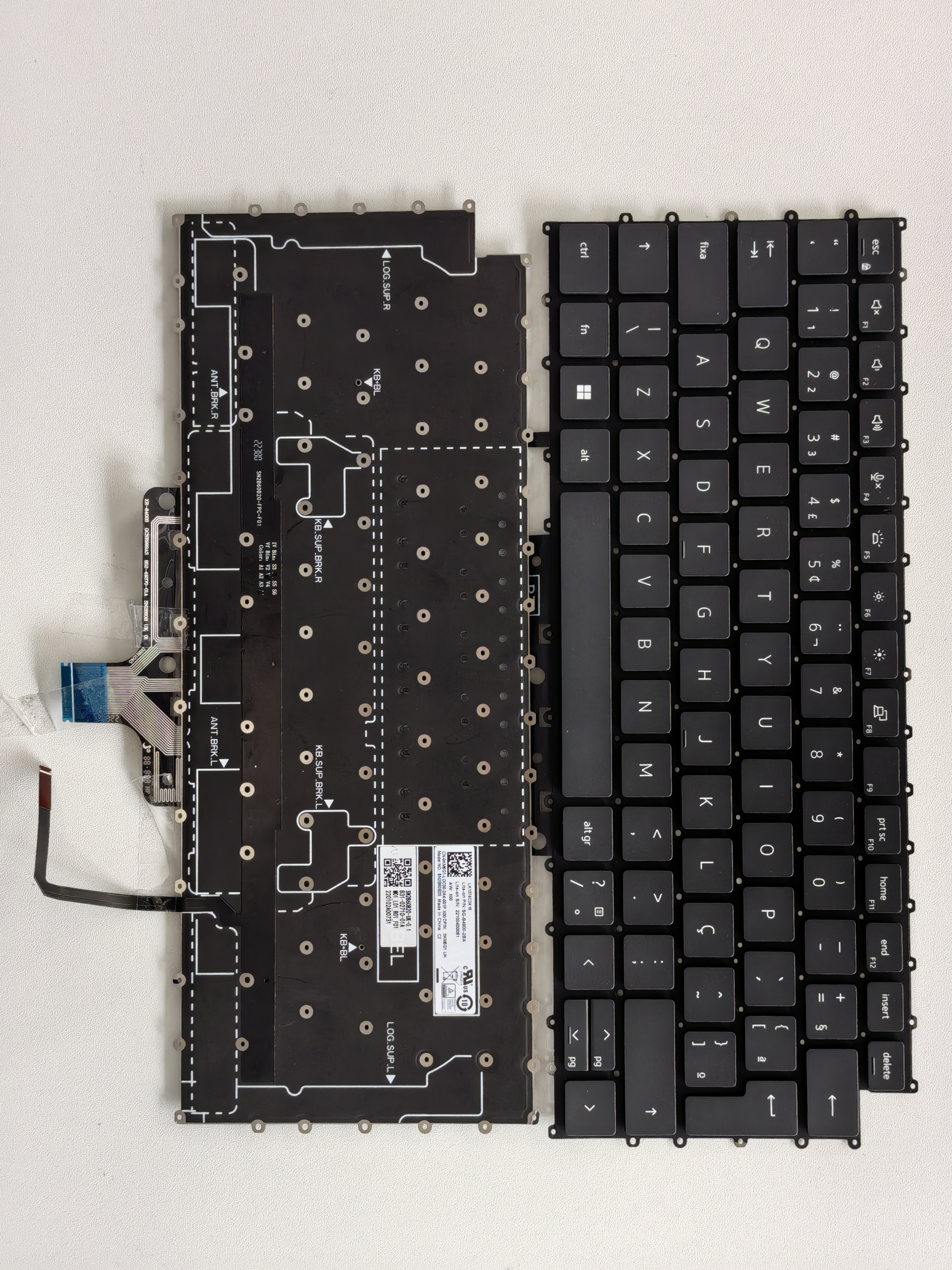 Picture of New Replacement Laptop Keyboard For DELL M5470/7330 2022/Precision 14 5470 BLACK Backlit BR Layout